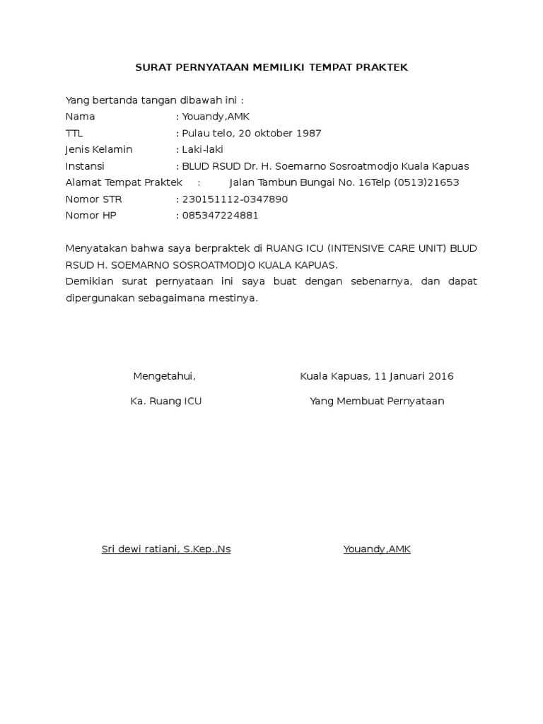 15 contoh surat pernyataan yang baik dan benar terlengkap 15 contoh surat pernyataan yang baik dan benar terlengkap
