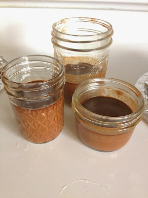 Chocolate Peanut Butter Custard Cups