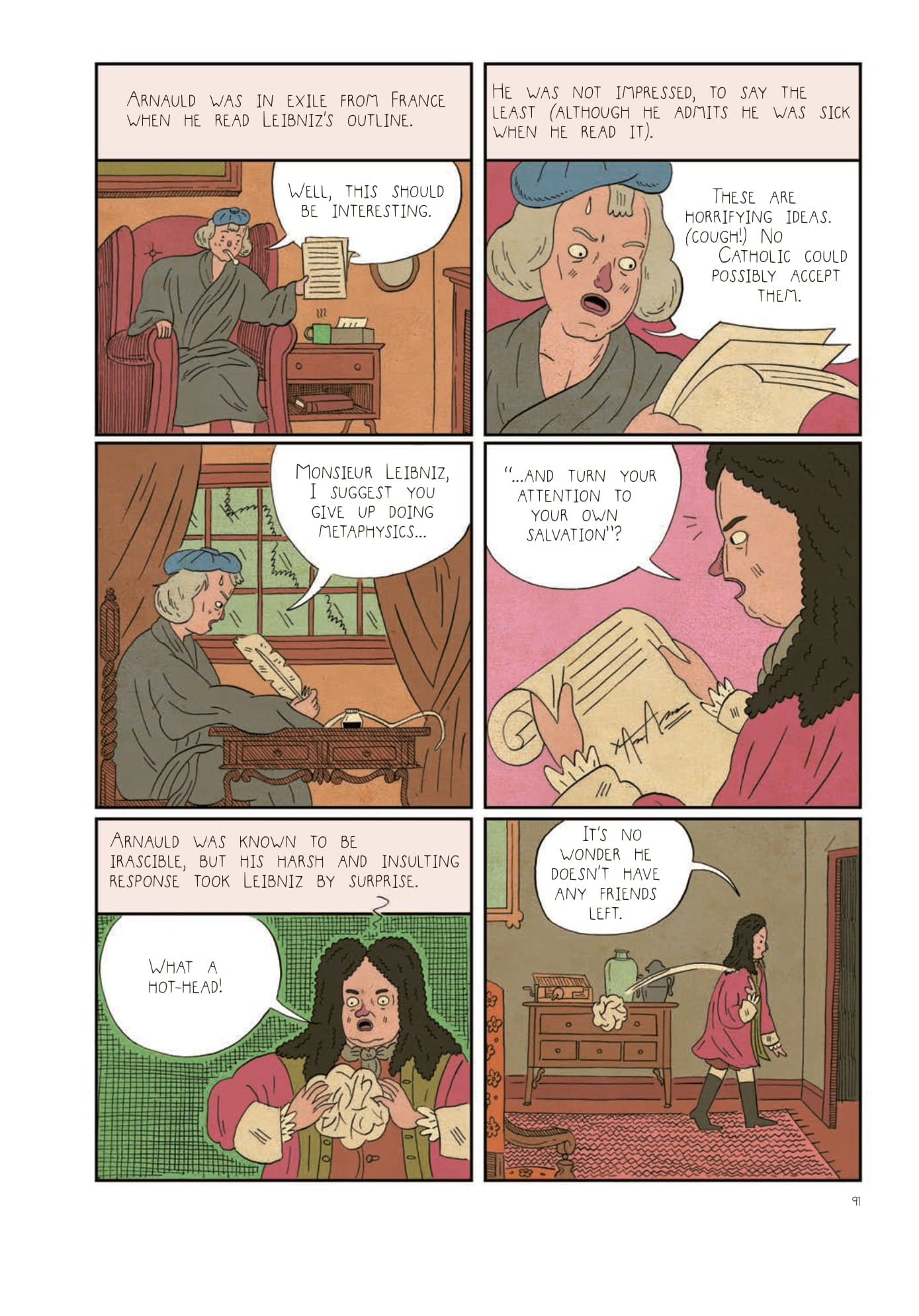 Read online Heretics!: The Wondrous (and Dangerous) Beginnings of Modern Philosophy comic -  Issue # TPB (Part 1) - 92