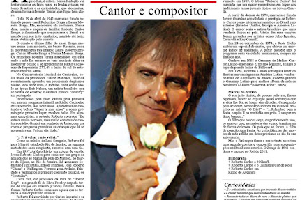 Roberto Carlos - Cantor e compositor