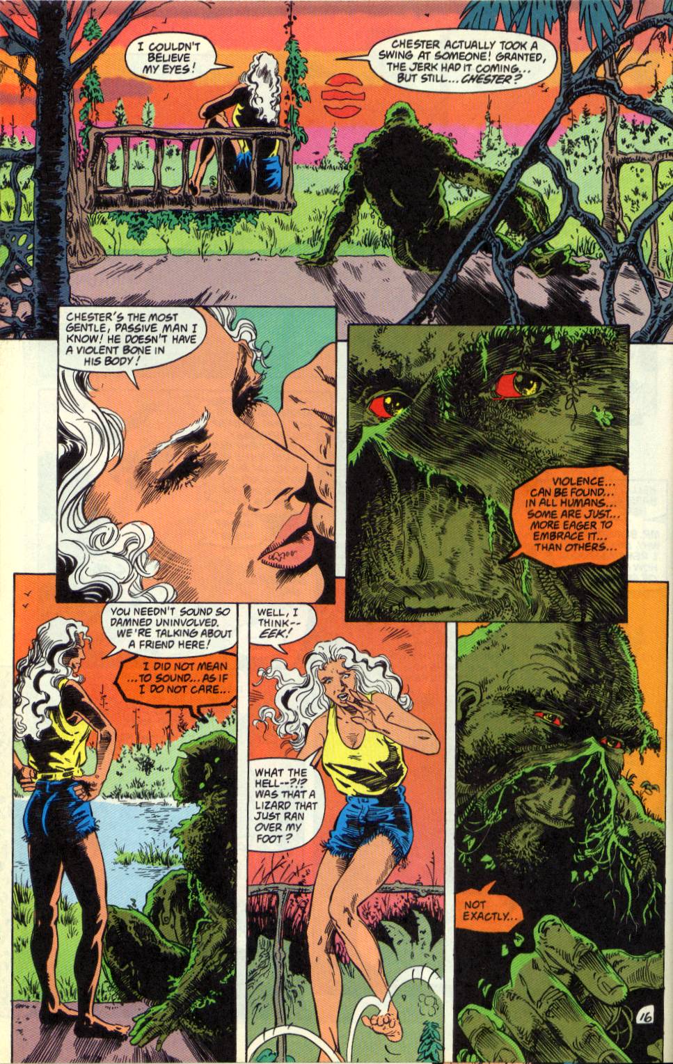 Swamp Thing (1982) Issue #122 #130 - English 17