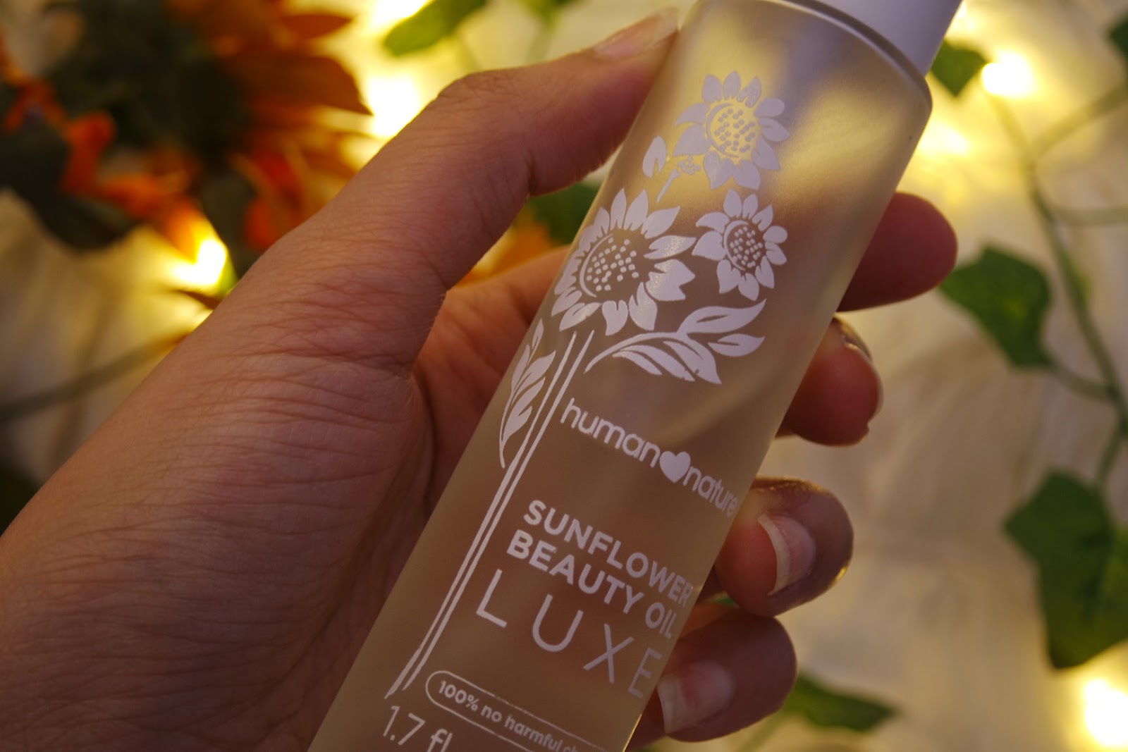 Human Heart Nature Sunflower Beauty Oil Review