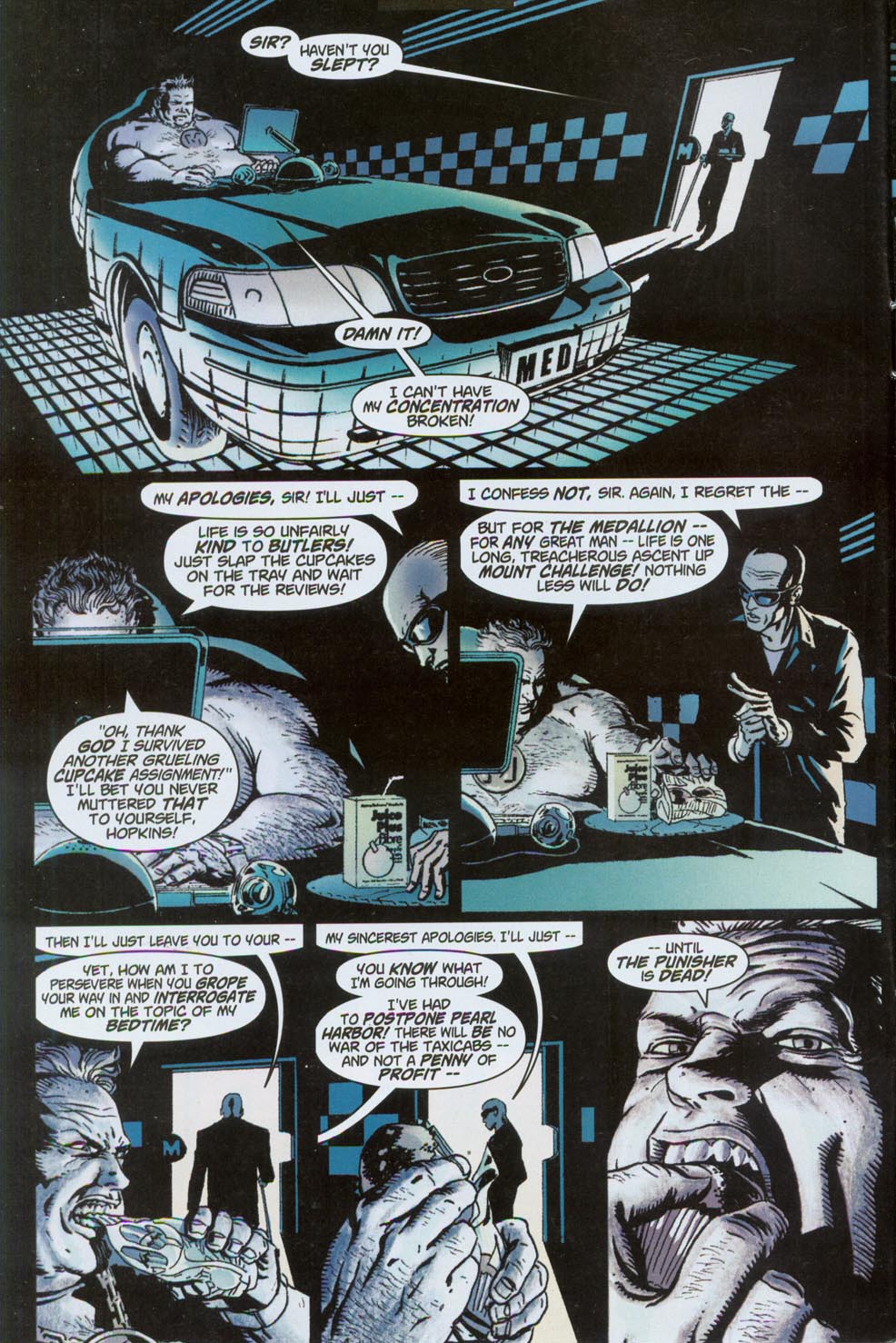 The Punisher (2001) issue 11 - Taxi Wars #03 - Cabattoir - Page 3