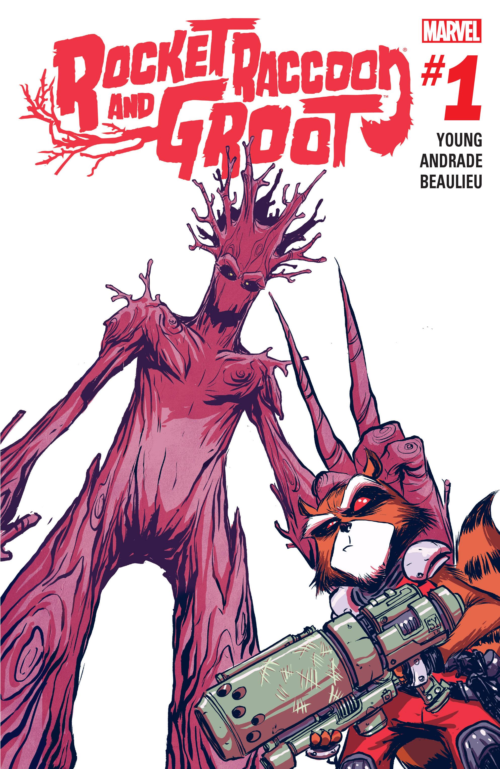 Read online Rocket Raccoon & Groot comic -  Issue #1 - 1