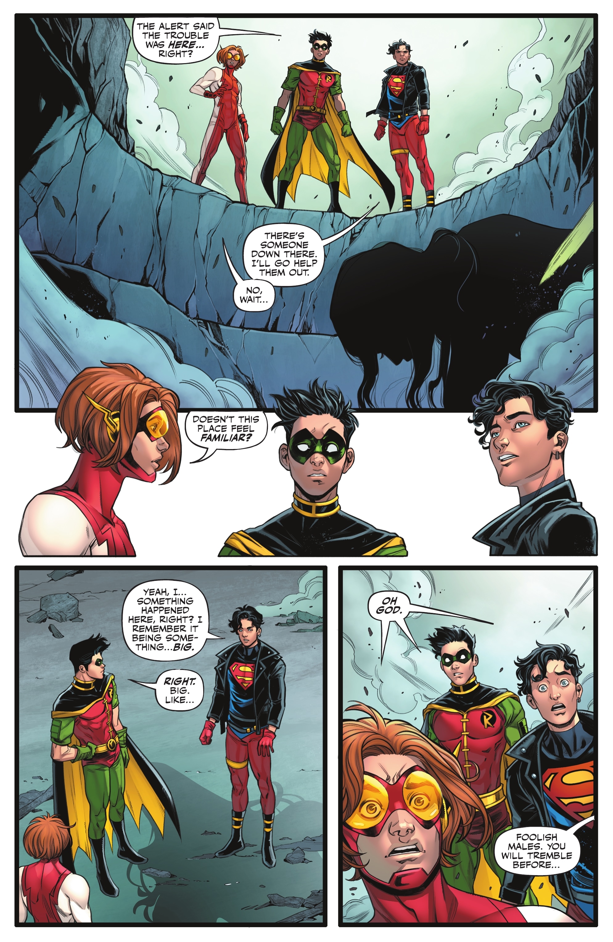 Read online Dark Crisis: Young Justice comic -  Issue #1 - 16