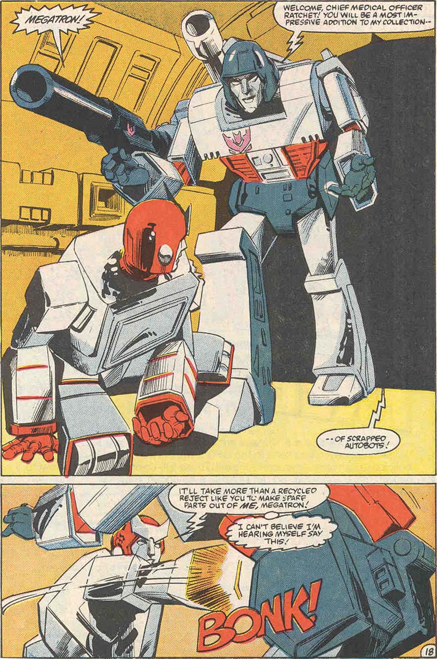 Read online The Transformers (1984) comic -  Issue #7 - 19