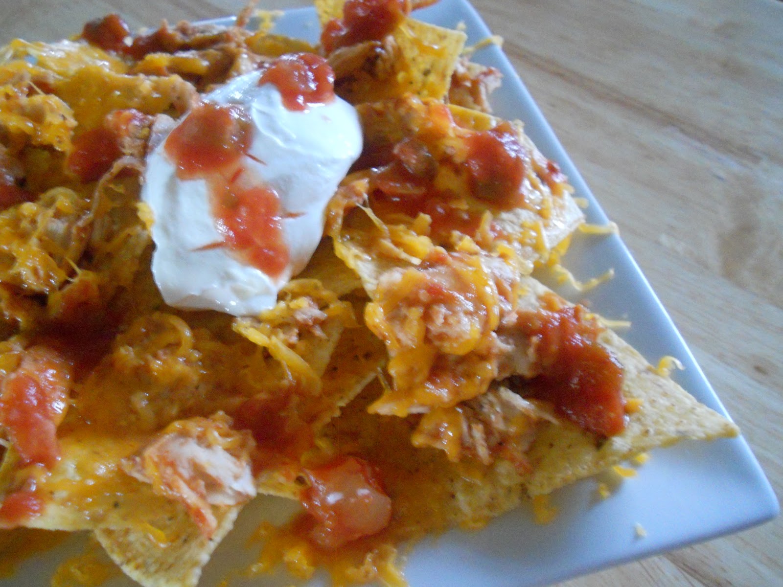 Ally's Sweet & Savory Eats Barbecue Chicken Nachos