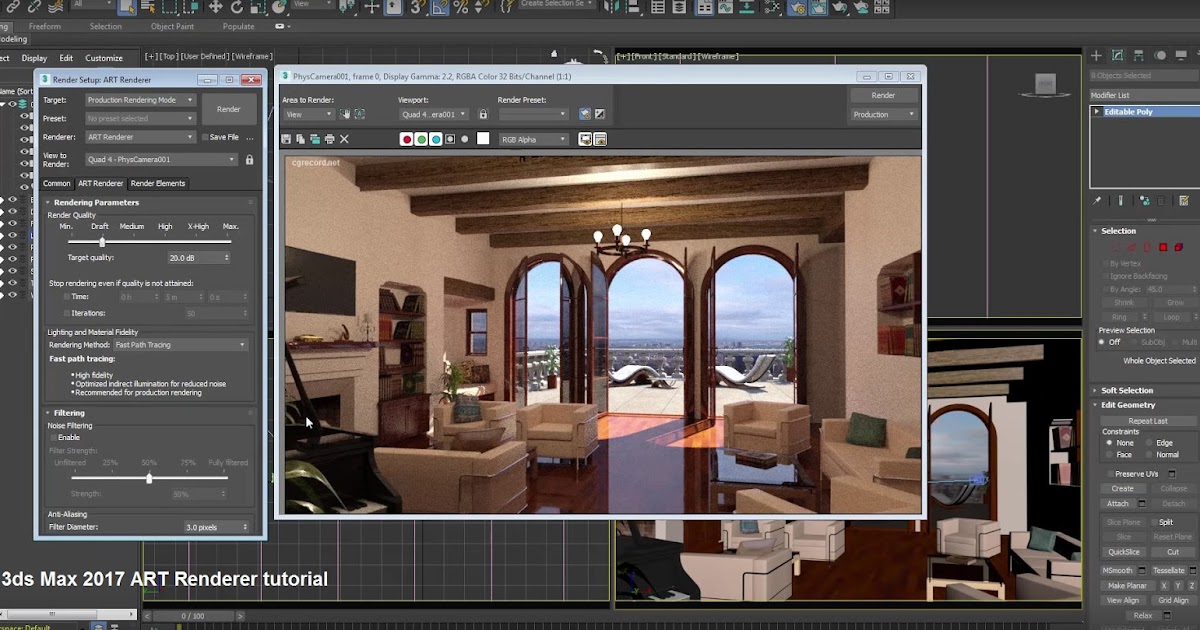 3ds max rendering animation