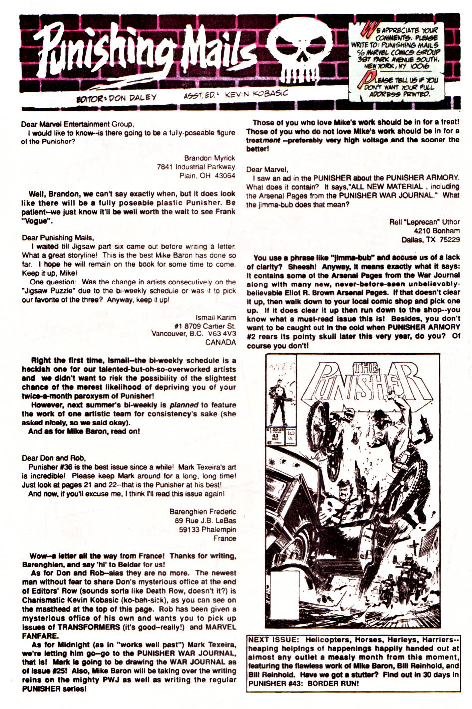 The Punisher (1987) Issue #42 - St. Paradine's #49 - English 24