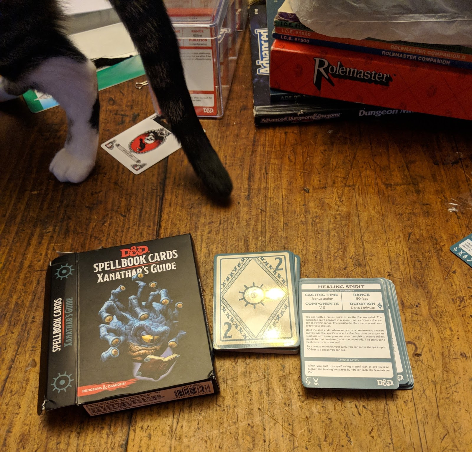 review spellbook cards xanathar s guide