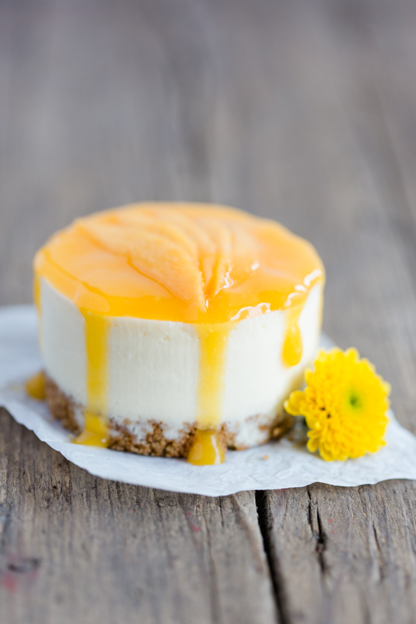 Dreierlei Liebelei: Mousse-Törtchen mit Mango und Zitrone {Gelb ...