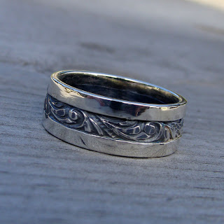 silver wedding band