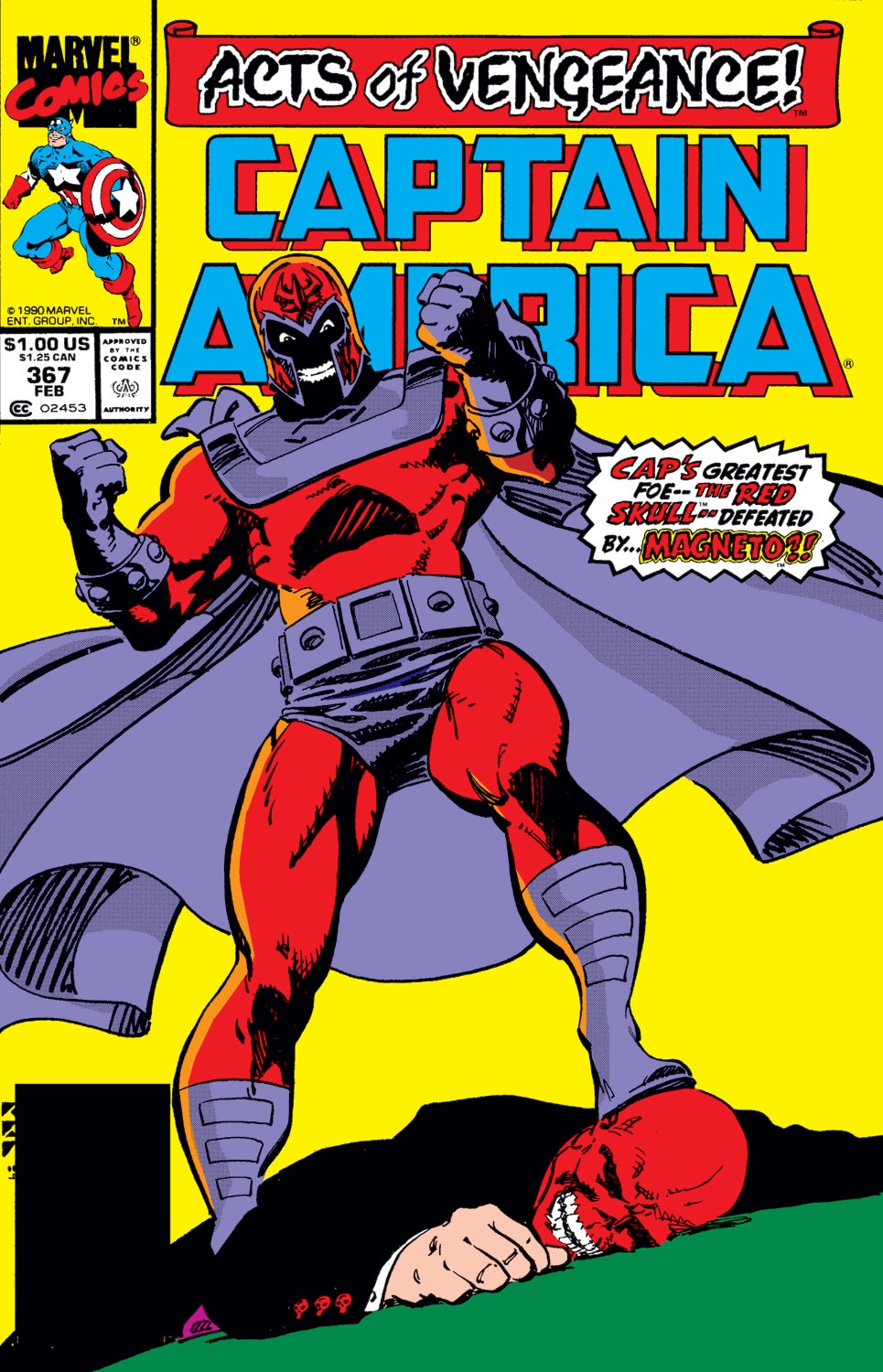 Read online Captain America (1968) comic -  Issue #367 - 1