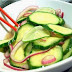 Salada de pepino com gengibre