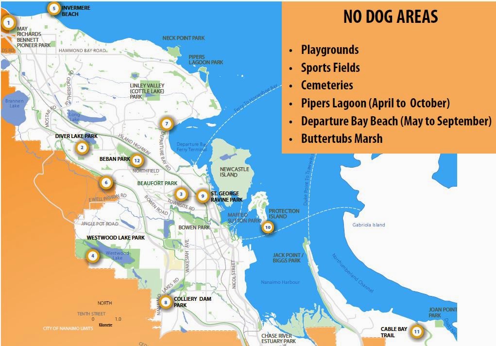 Off Leash Dog Parks in Nanaimo