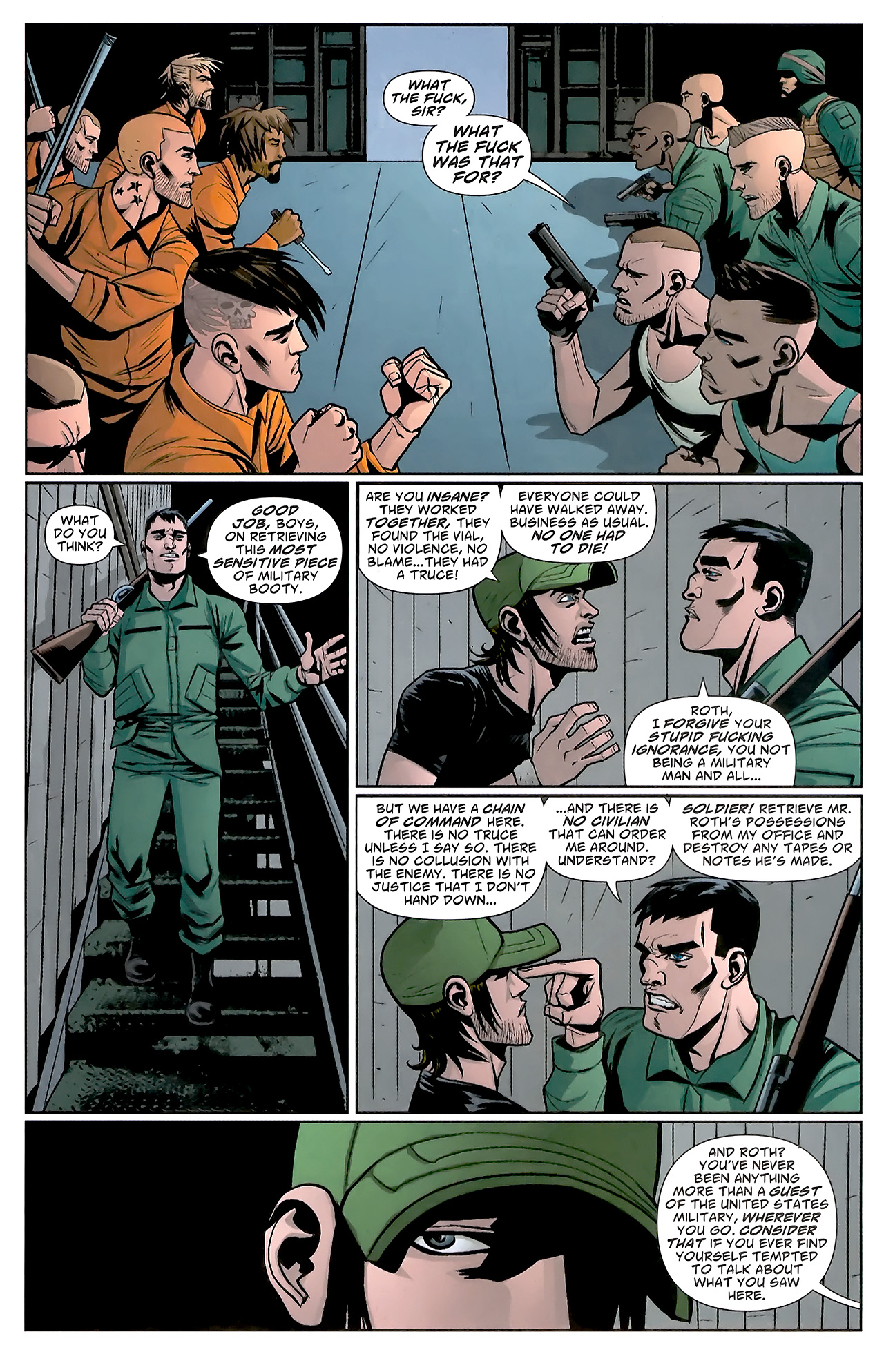 Read online DMZ (2006) comic -  Issue #36 - 20