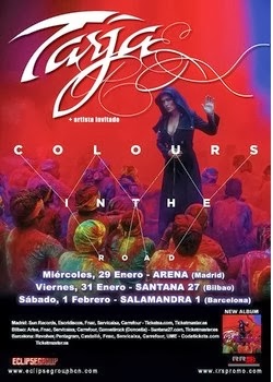 Conciertos de Tarja Turunen en Madrid, Barcelona y Bilbao