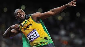 Jamaica’s Usain Bolt became the first athlete to win three Olympic 100m titles Jamaica’s Usain Bolt became the first athlete to win three Olympic 100m titles