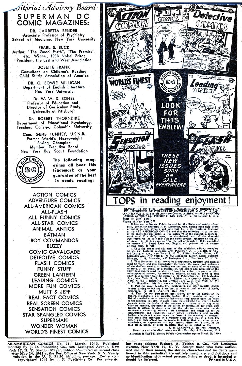 Read online All-American Comics (1939) comic -  Issue #71 - 2