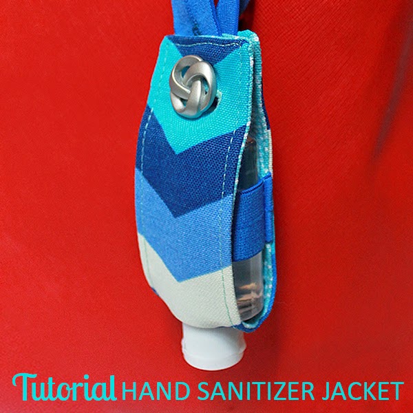 Hand Sanitizer Jacket Tutorial | The Inspired Wren Hand Sanitizer Jacket Tutorial | The Inspired Wren