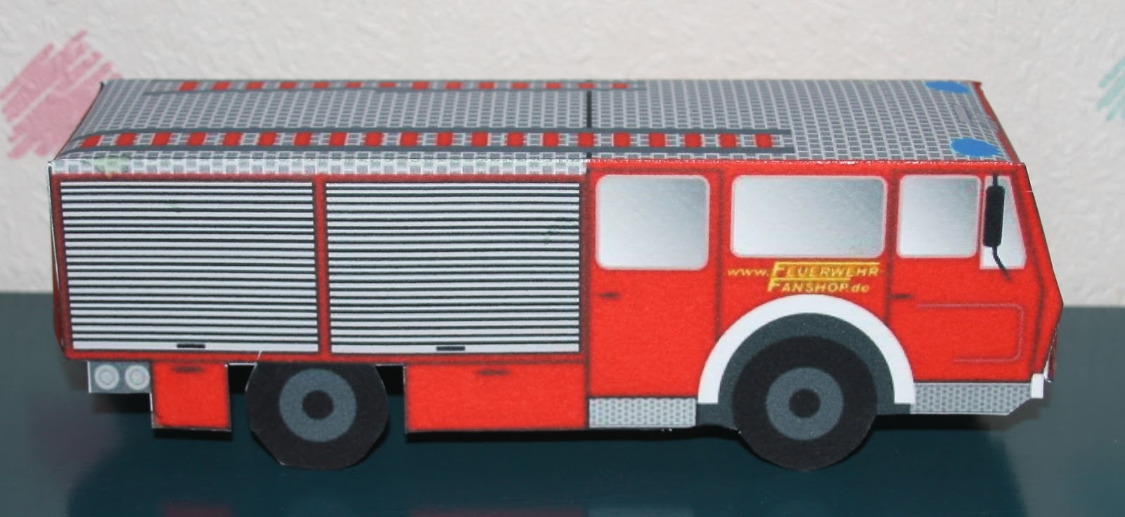 Kartenzauber und mehr....: Feuerwehrauto