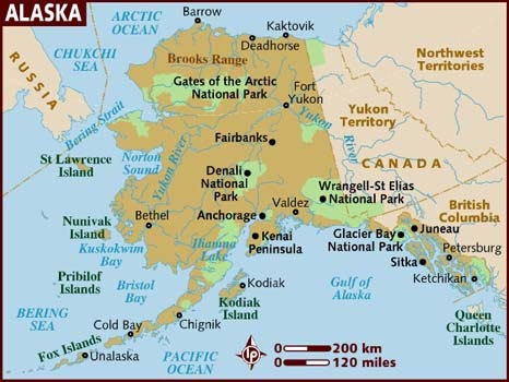 Alaska Map - Map State