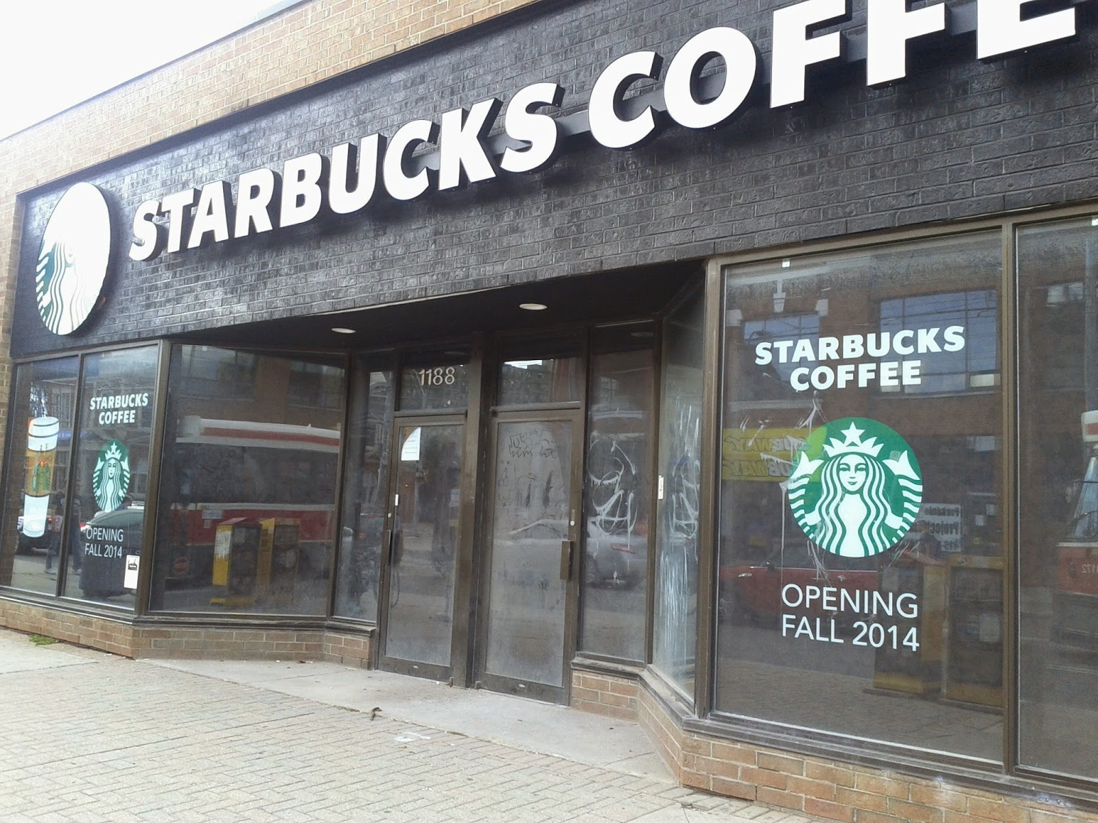 Toronto things Starbucks, 1188 King Street West, by Dufferin