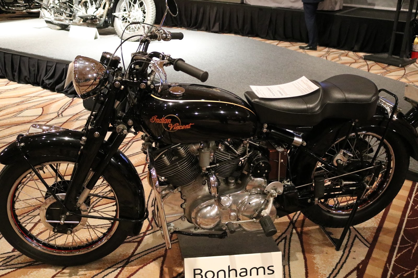 OldMotoDude 1949 Indian/Vincent Prototype for sale at the 2017 Bonhams