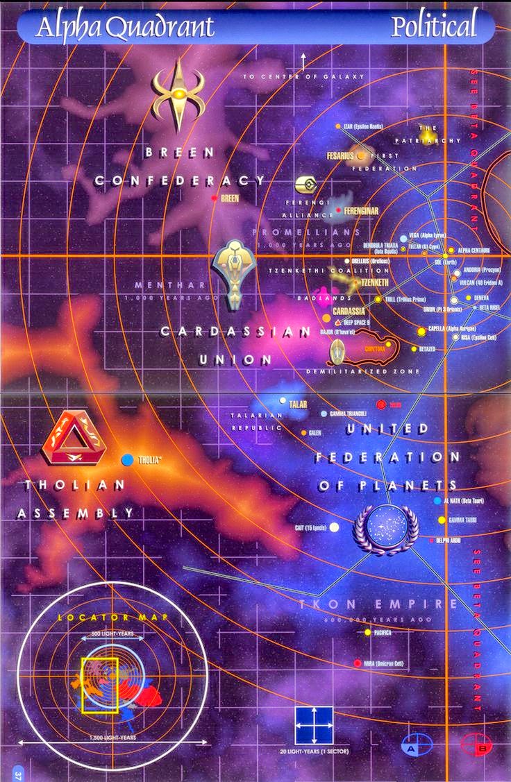 Alpha Quadrant Map