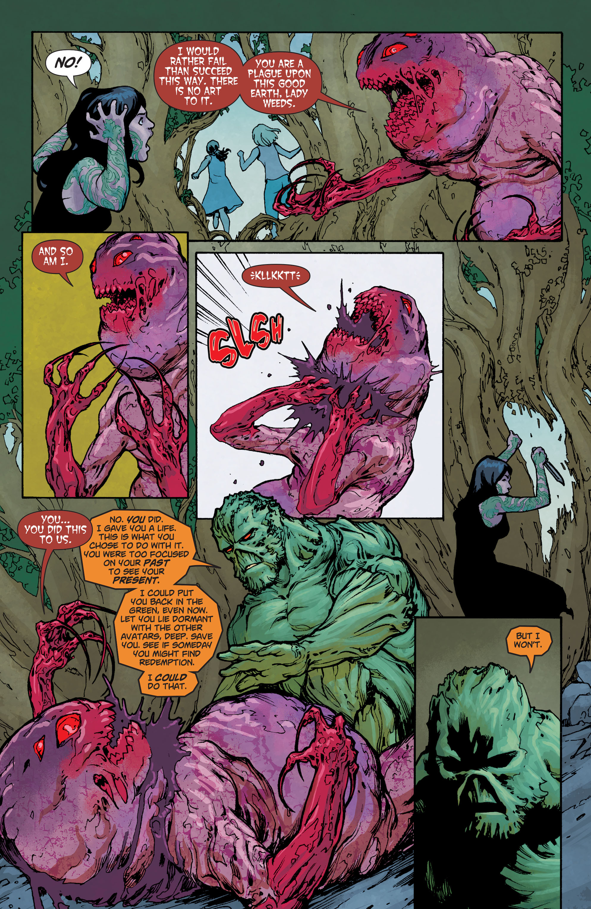 Read online Swamp Thing (2011) comic -  Issue #34 - 17