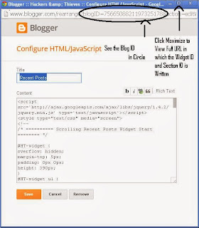 How to Find Blogger Widget ID and Section ID How to Find Blogger Widget ID and Section ID
