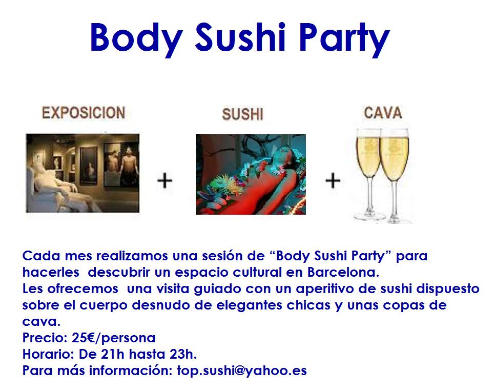 Festival Gastronomia Internacional2012 Body Sushi Party