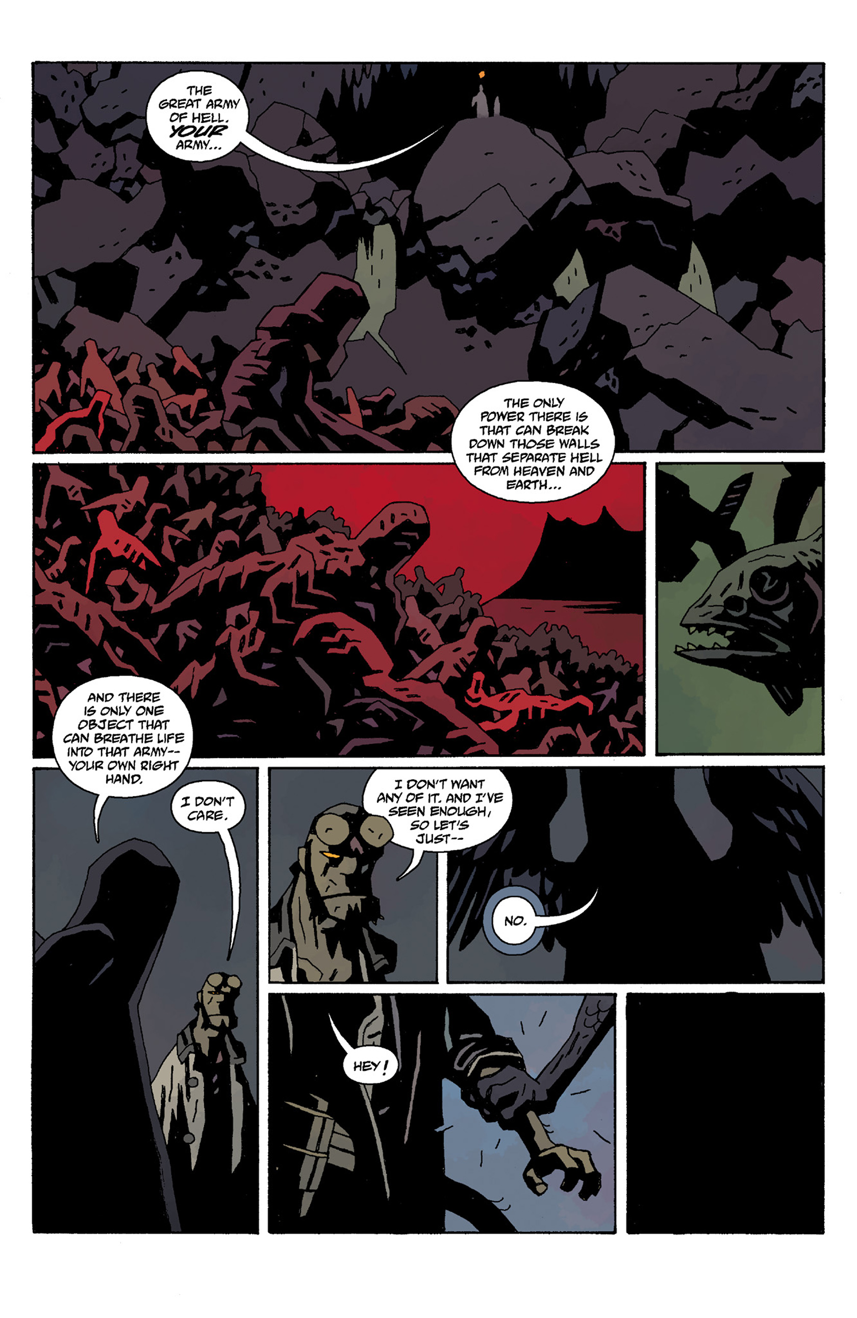 Read online Hellboy In Hell comic -  Issue # _TPB 1 - 48