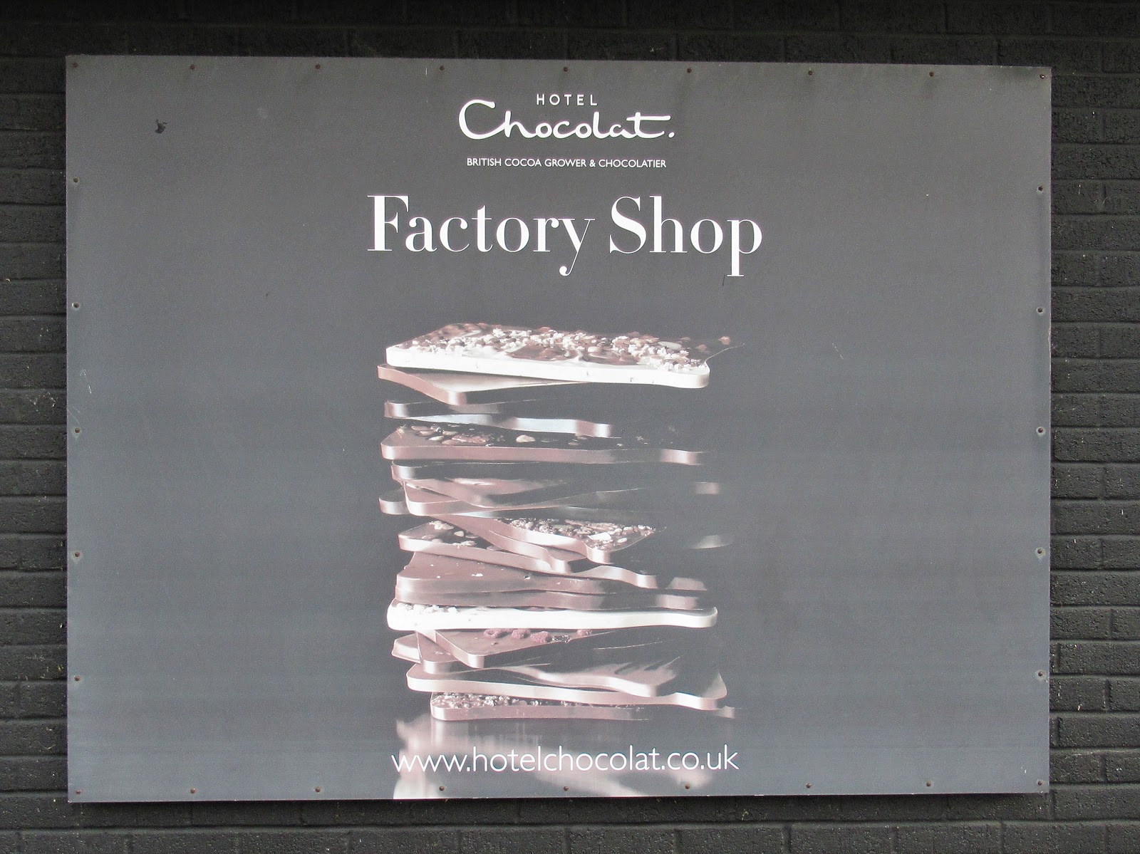 Martin Brookes Oakham Hotel Chocolat Factory and Factory Shop