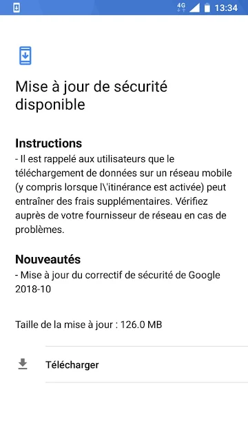 Nokia 5 October 2018 Android Security update