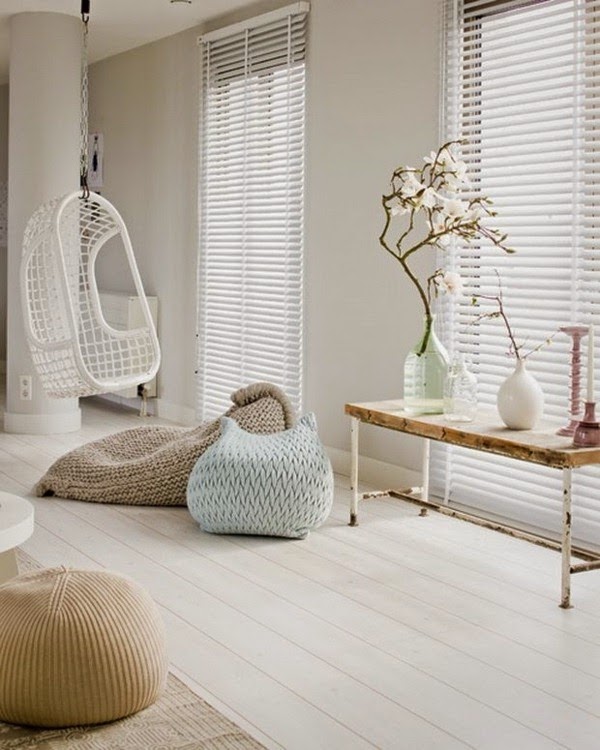 Wicker hanging chairs &#8211; comfortable seat and decorative element at the same time