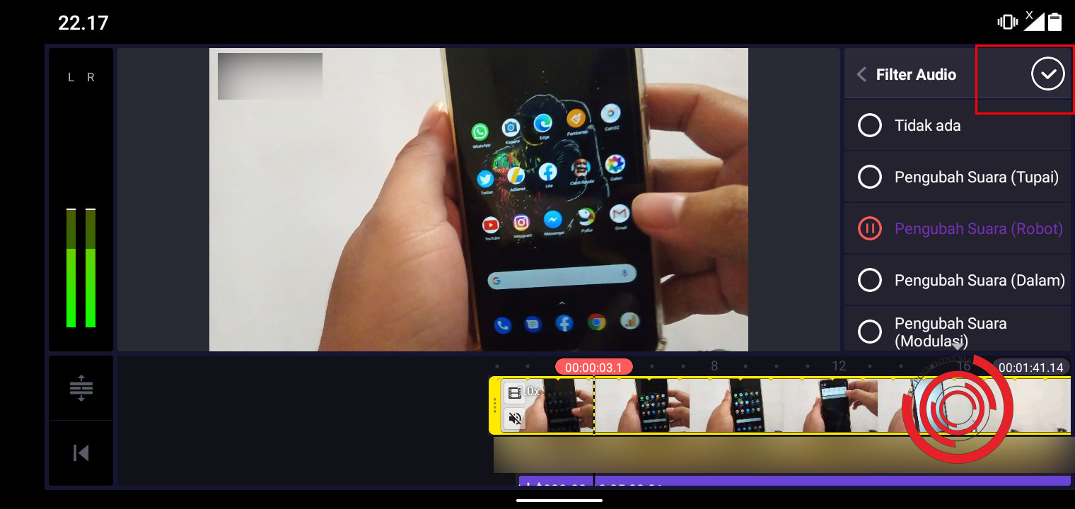 Membuat Suara Robot & Chipmunks di Video Menggunakan Aplikasi