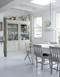 Neo arquitecturaymas: Decorar un comedor en blanco