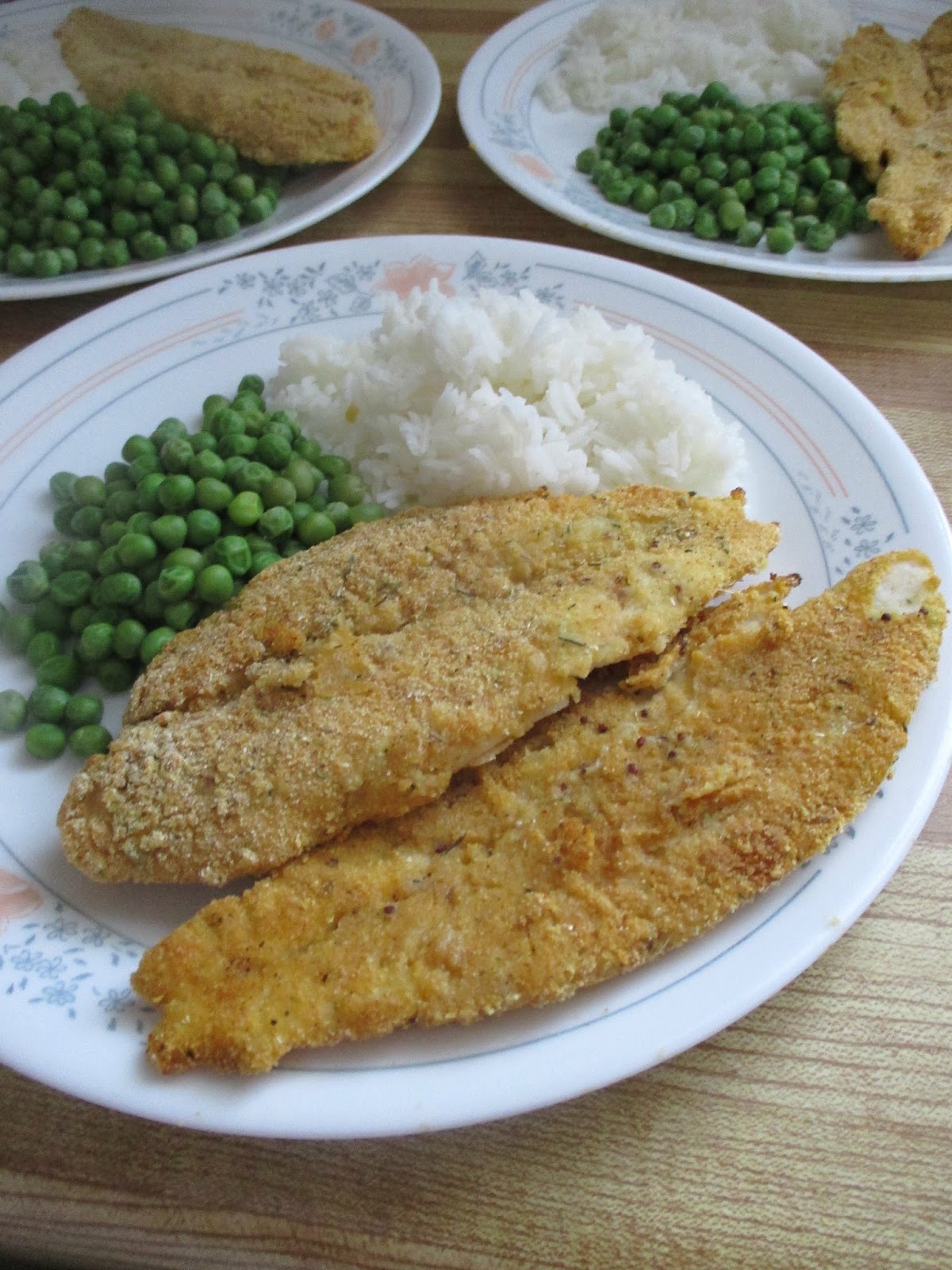 Just my Stuff Crispy Cornmeal Fish Fillets