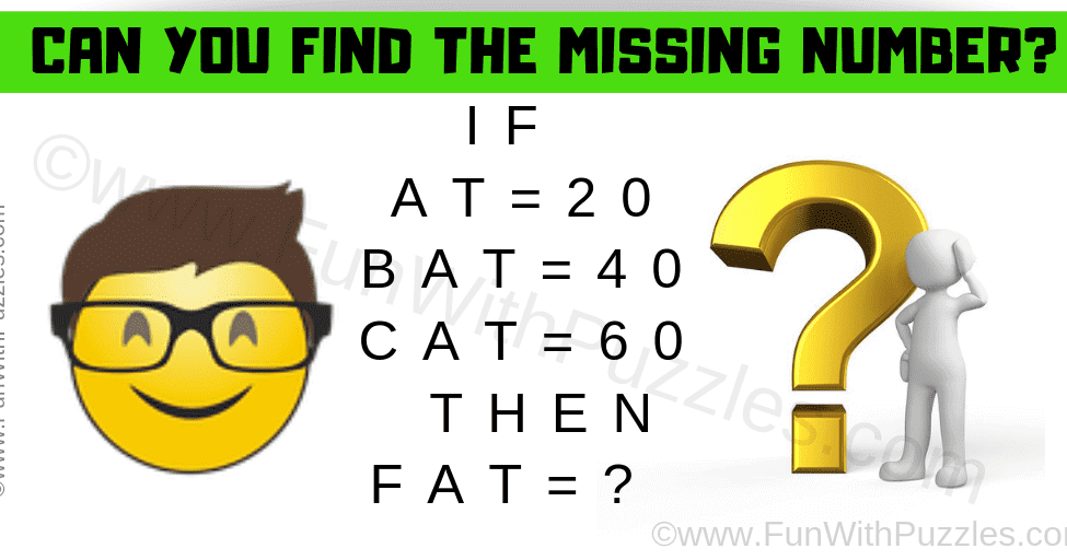 Math Logic Word Problem for 5th Grade Students