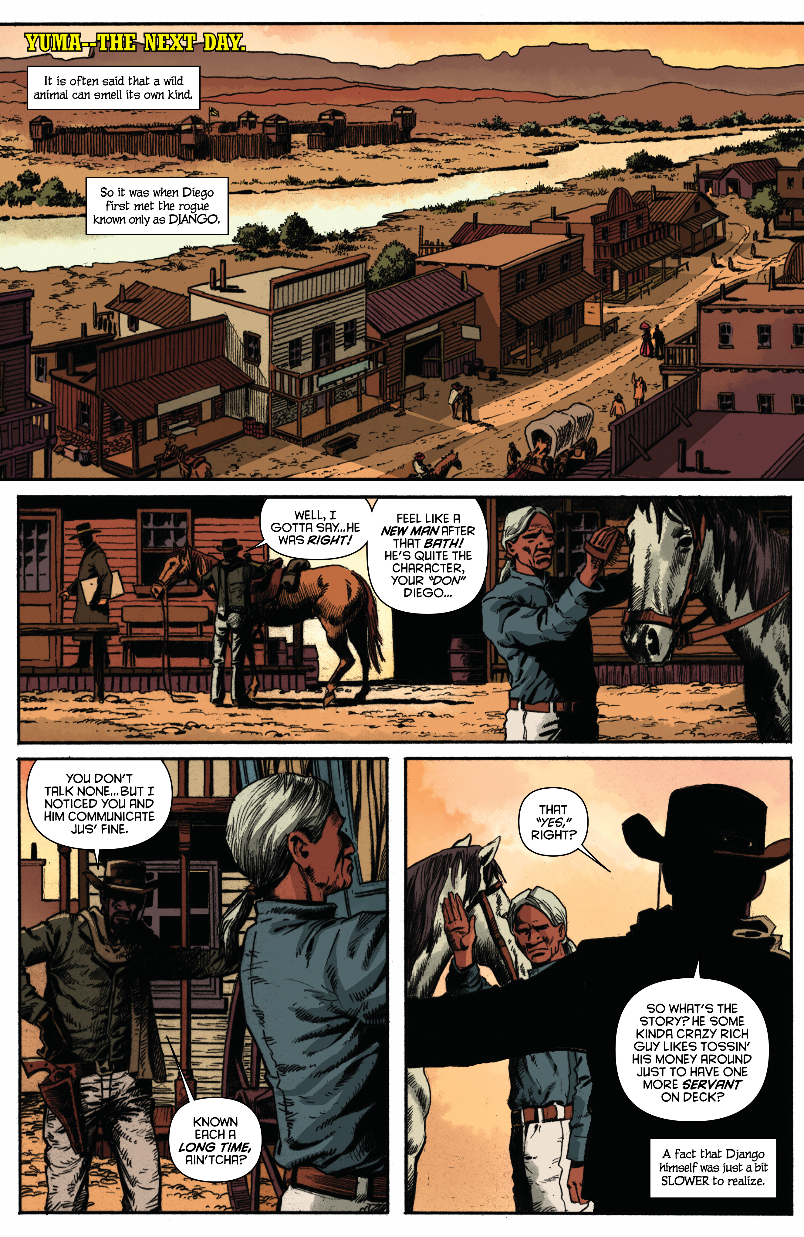 Read online Django/Zorro comic -  Issue # _TPB - 22