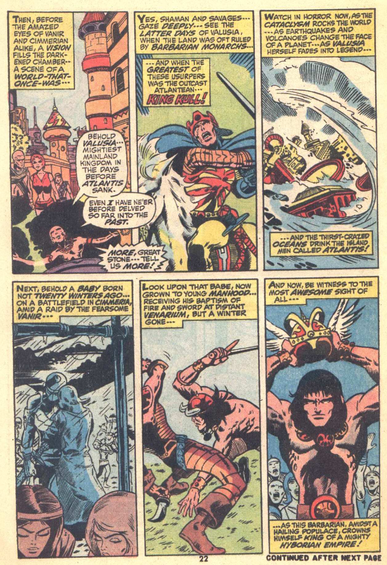 Read online Conan the Barbarian (1970) comic -  Issue #22 - 16