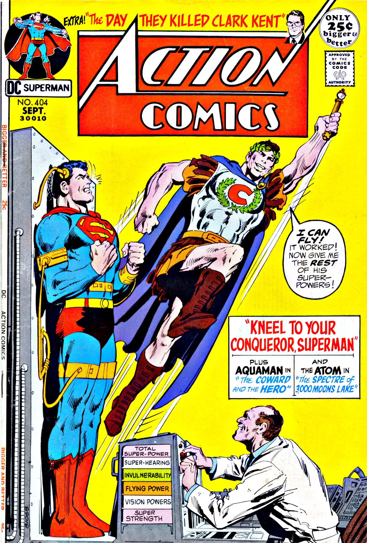 Read online Action Comics (1938) comic -  Issue #404 - 1