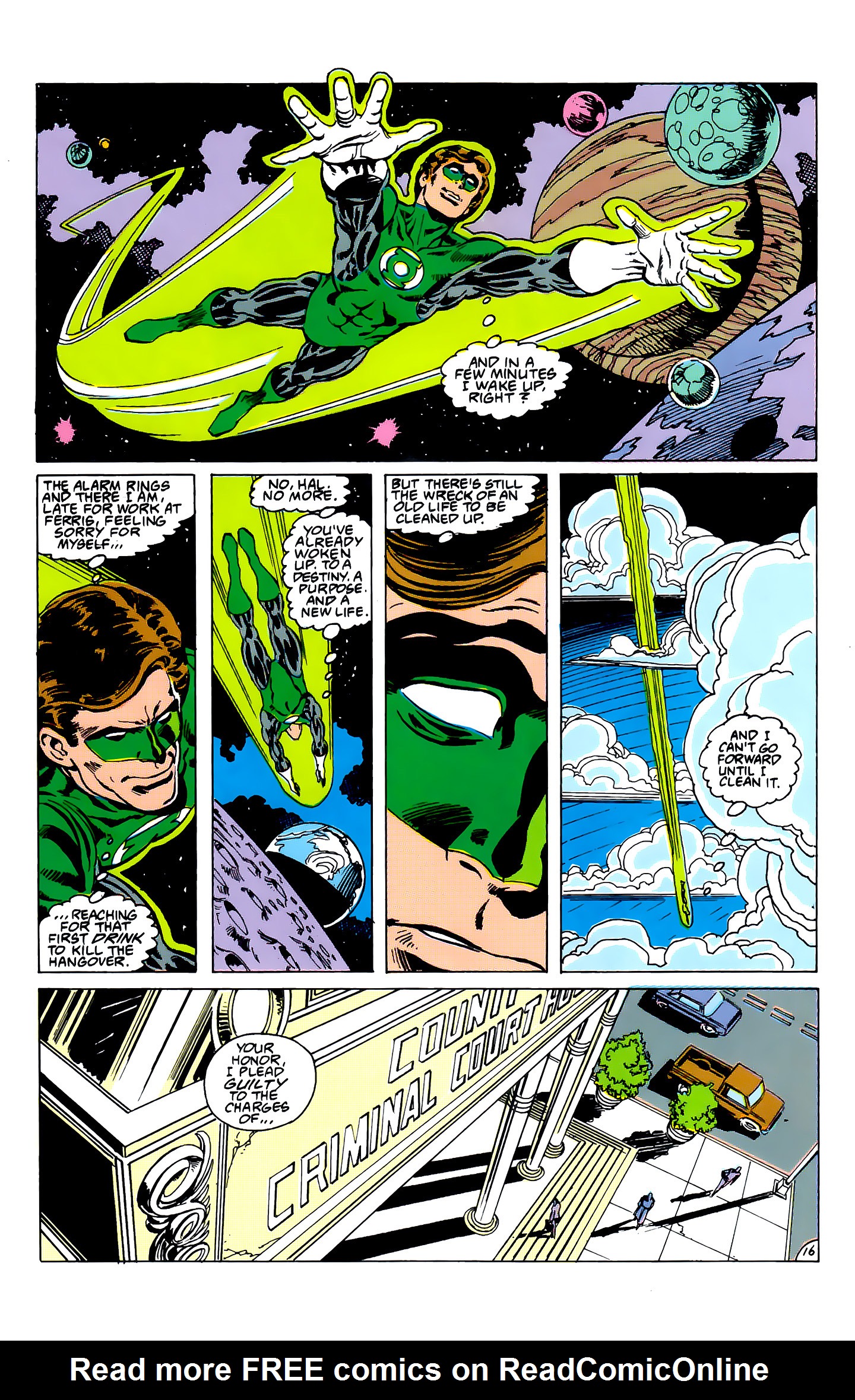 Read online Green Lantern: Emerald Dawn comic -  Issue #6 - 17
