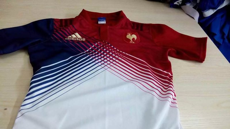 camisetas de futbol: 2016 camiseta de rugby francés camisetas de futbol