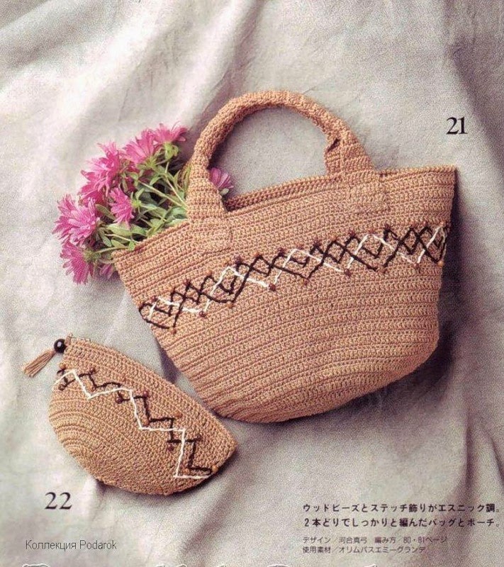 Crochet Knitting Handicraft crochet bags