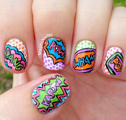 nails pop comic inspired them lindsay