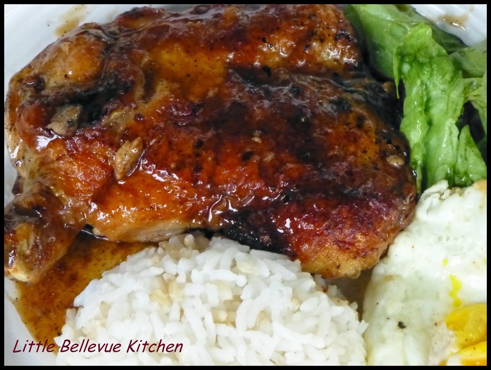 Little Bellevue Kitchen Grilled Black Pepper Chicken