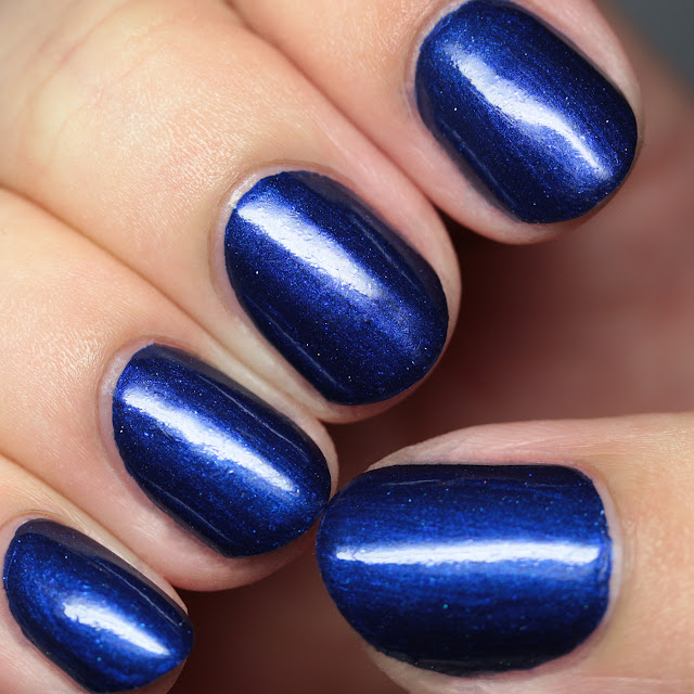 Bluebird Lacquer Cloudy with a Chance of Glowers