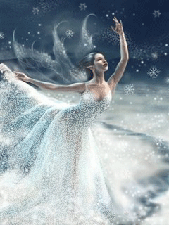 Ảnh động thiên thần tình yêu bóng tối đẹp đầy huyền bí